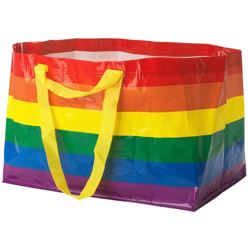 Multicolored Striped Pride Shopping 🛍 Bags - Picture 7 of 10